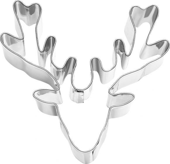 Birkmann Ausstechform Hirschgeweih Edelstahl 8,5 cm