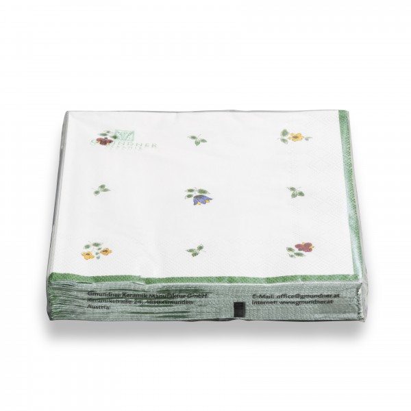 Gmundner Streublumen  20ST/Pk Lunchservietten, 3lg