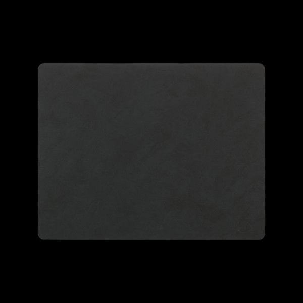 LindDNA Tischset Square L Nupo Black 35x45cm