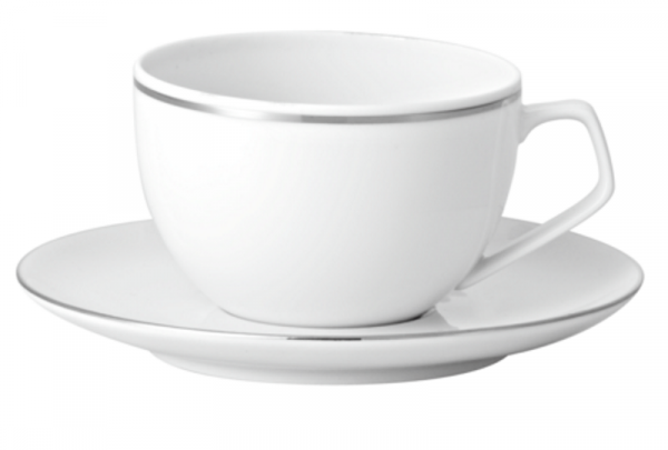 Rosenthal TAC Platin Espressotasse 2tlg