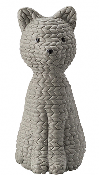 Rosenthal Stone Pets Cat Smokey Katze klein