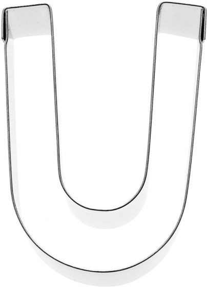 Birkmann Ausstechform Buchstabe U Edelstahl 6 cm