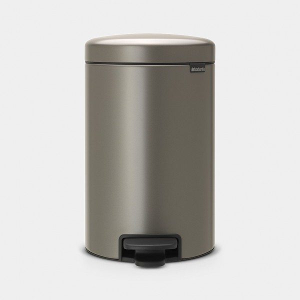 Brabantia Treteimer 12 Liter Platinum Newicon