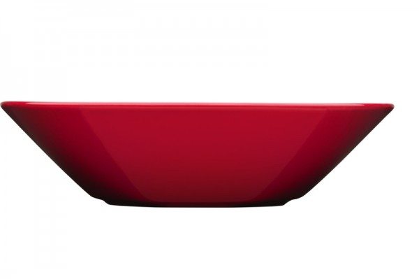 Iittala Teema red Teller tief 21cm