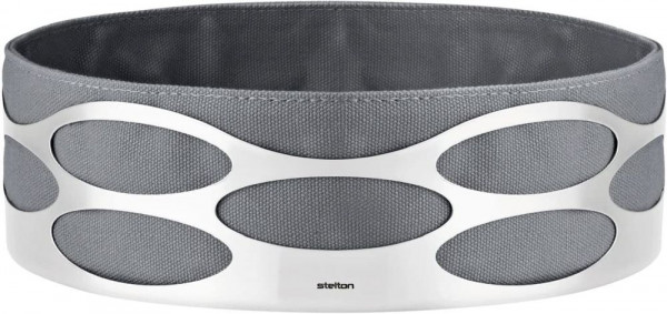 Stelton Embrace Brotkorb Grau