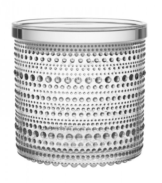 Iittala Kastehelmi Dose 116x114mm clear