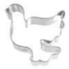 Birkmann Ausstechform Täubchen Edelstahl 6 cm
