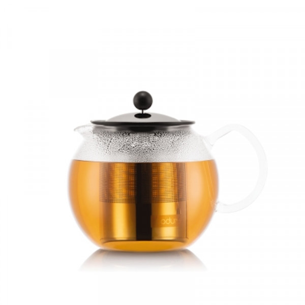 Bodum Teekanne Assam 1,0l Edelstahlfilter