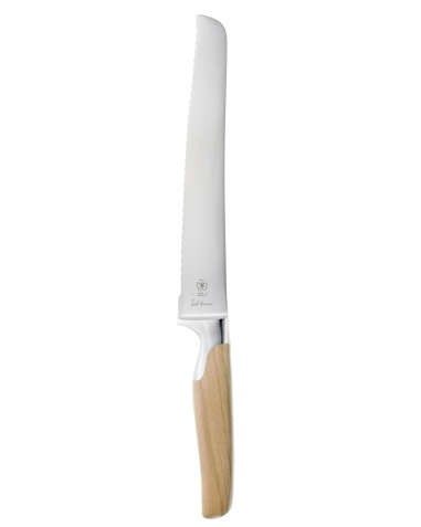 POTT Sarah Wiener Brotmesser 18 cm Zwetschgenholz