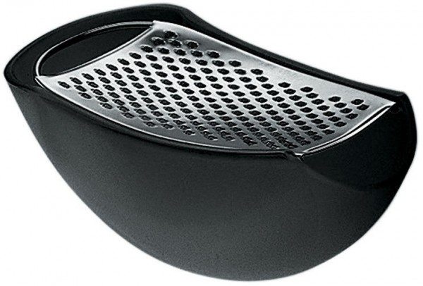 ALESSI Käsereibe schwarz
