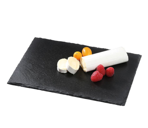 Cilio Schieferplatte eckig 30x20cm