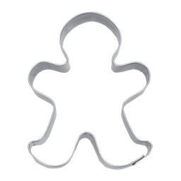 Städter Ausstecher Edelstahl glänzend Lebkuchenmann 5,5 cm