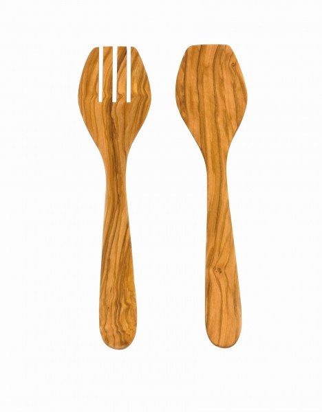 Hansi-Siebert Salatbesteck / Olivenholz 30,0 x 7,0 cm / 100 g
