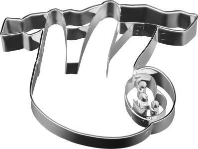 Birkmann Ausstechform Faultier Edelstahl mit Innenprägung 9,5 cm