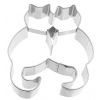 Birkmann Ausstechform Katzenpaar Edelstahl mit Innenprägung 8 cm