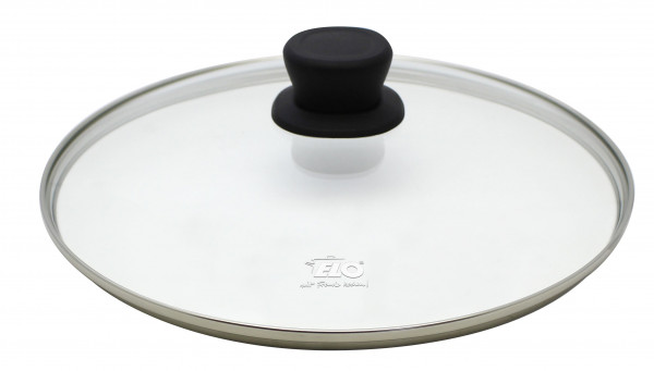 ELO Glasdeckel mit Kunststoffknauf 20 cm