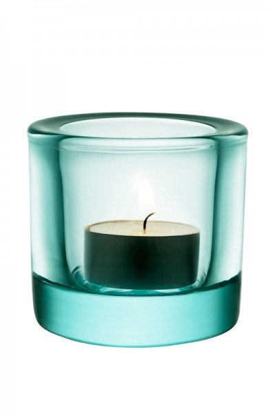 Iittala Kivi Teelicht 60mm watergreen