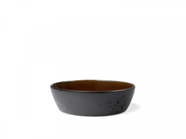 F&H Bitz Black/Amber Suppenschale 18cm