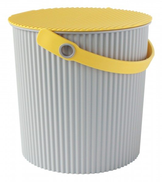 Hachiman Eimer groß LL Grau/Gelb 20 Liter